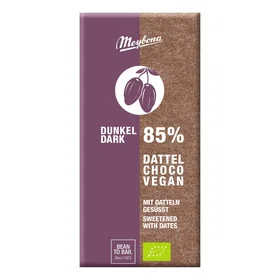 Meybona Mörk 85% med Malda dadlar 80g