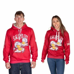 Otso S.w.smiley Concrete Canvas Egg Hoodie (Unisex)