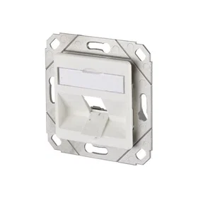 MetzConnect Infälld uttag 1-port 130B20D11102KE
