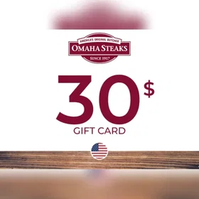 Omaha Steaks Gavekort 30 USD