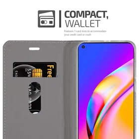 Cadorabo Case with Magnetic Closure Kickstand and Card Slot for Oppo A94 5G