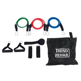 TrendRehab Motstandsbånd Sett 7kg-28kg