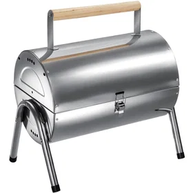 TecTake Stainless Steel Grill 42x30 5x44 cm