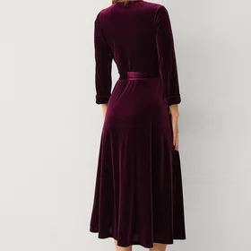 Jumperfabriken Lettie Blommönster Midi Klänning