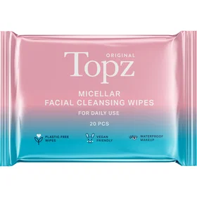 Topz Original Daglig Micellær Ansiktsrengjøringsservietter 20pcs