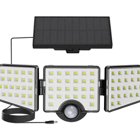 Lepro Solar Security Lights Motion Sensor 1200LM Solar Flood Lights
