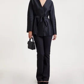 Malina Tailored Peplum Blazer (Femme)
