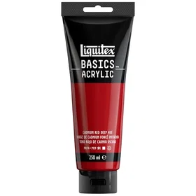 Liquitex Akrylfärg Basics Fluid Cadmium Red Deep Hue 250ml