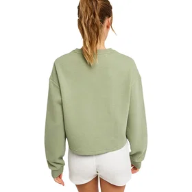 Roxy Rise & Vibe Textured Sweatshirt (Dam)