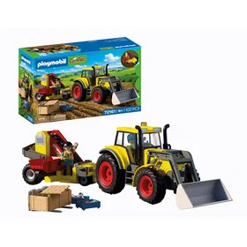 Playmobil Country Grand tracteur avec récolteuse de pommes de terre Ensemble de