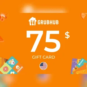 Grubhub Gavekort 75 USD