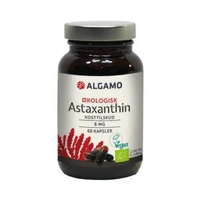 Algamo Astaxanthin 8mg 60 Kapsler