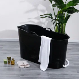 Bath Of Sweden Badbalja XL för Vuxna Coolest Svart SD1220-B
