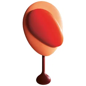 Design House Stockholm Mellow Clock Red