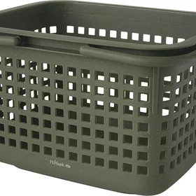 Hachiman Kurv Oliveingrøn Medium Kurv 42x35x25cm