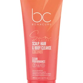 Schwarzkopf Bonacure Sun Protect 3in1 Pää- ja Kehonpuhdistus Shampoo 200ml