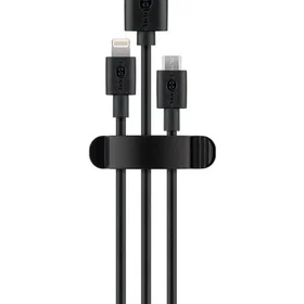 Goobay 3-Slot Cable Clip