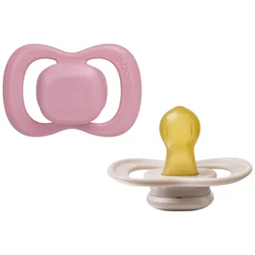b.box Natural Rubber Pacifier 0-6m 2-pack