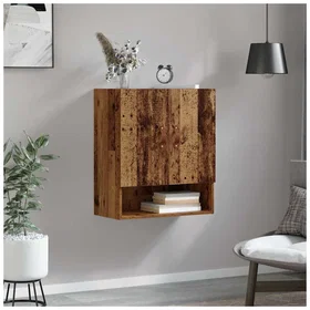 vidaXL High Cabinet Gammelt tre 60x31x70cm Brun (879531)