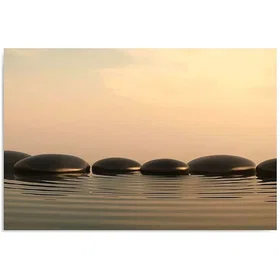 Feeby Tableau Pierres Zen 5 120x80cm