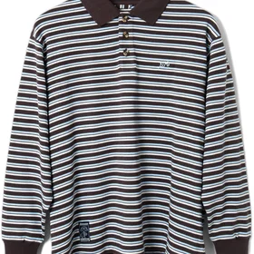 Damson Madder Remie Rugby Stripe Polo Shirt (Dame)