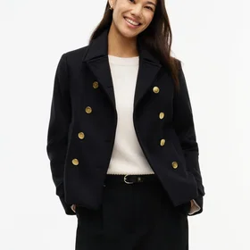 Tommy Hilfiger Ull Peacoat Jakke (Dame)