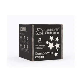 K Montessori Cubes Baby High Contrast Cards