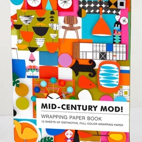 teNeues Mid-Century Mod! Gaveinnpakningspapir Bok