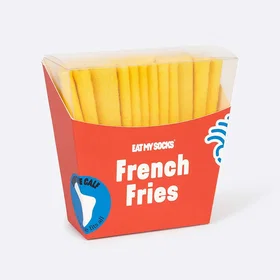 Eat my Socks French Fries Crew Strumpor