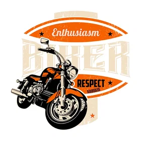 Kruskis Biker Enthusiasm Kortärmad T-shirt (Dam)