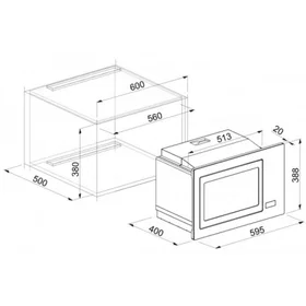 Elleci FGSP28140WS (Noir)