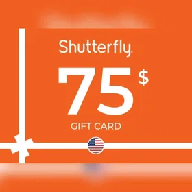 Shutterfly Gavekort 75 USD
