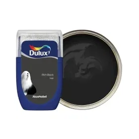Dulux Tester Paint Rich Black 0.03L