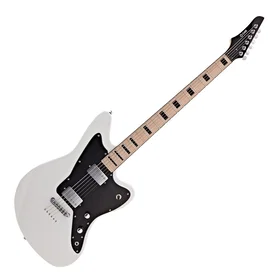 G4M 638 Baritone VI Guitare Électrique Blanche