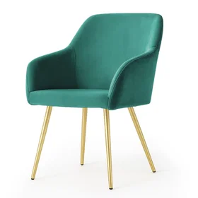AKORD Estelle Smooth Velvet Spisebordsstol