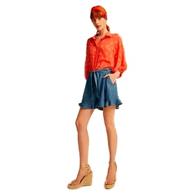 ME Norma Denim Shorts Vävda Dam