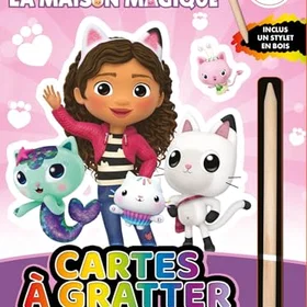 Piccolia Gabby Et La Maison Magique Cartes à Gratter 2-Piece