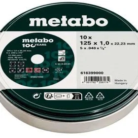 Metabo 616399000 Kappsagblad 125x1x22.23mm 10-pack