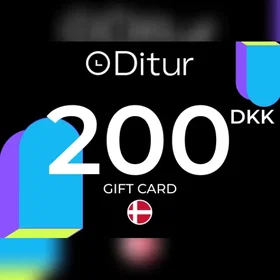 Ditur.dk Gavekort 200 DKK