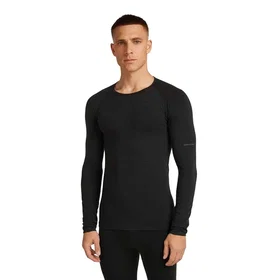 Icebreaker Merino Blend 260 Zoneknit™ Seamless Crewe Baselayer (Herr)
