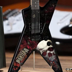 AXE HEAVEN Dimebag Pantera Dean Far Beyond Bootleg Graphic ML Guitare Miniature