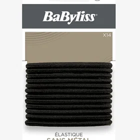 BaByliss Accessories Hårstrikk Uten Metall 14-pack