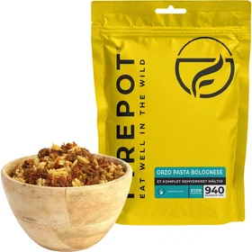 Firepot Orzo Pasta Bolognese Frysetørret Måltid XL