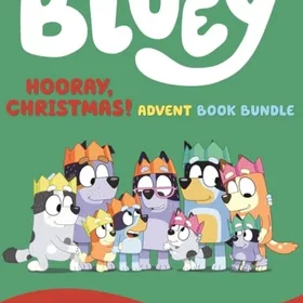 Bluey Hooray! Advent Book Bundle: 24 fun mini-books, including a special story!