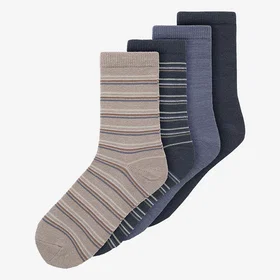 name it nkmWak Wo/bl Sockor 4-pack (Dam)