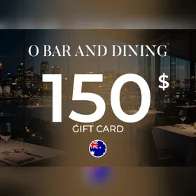 O Bar and Dining Gavekort 150 AUD