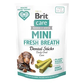 Brit Care FRESH BREATH Tannbørster Tyggepinner 7-Pack