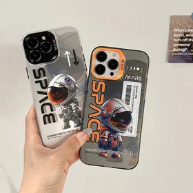 Grön Panda Astronaut Case for iPhone 15 Pro Max