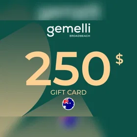 Gemelli Broadbeach Gavekort 250 AUD