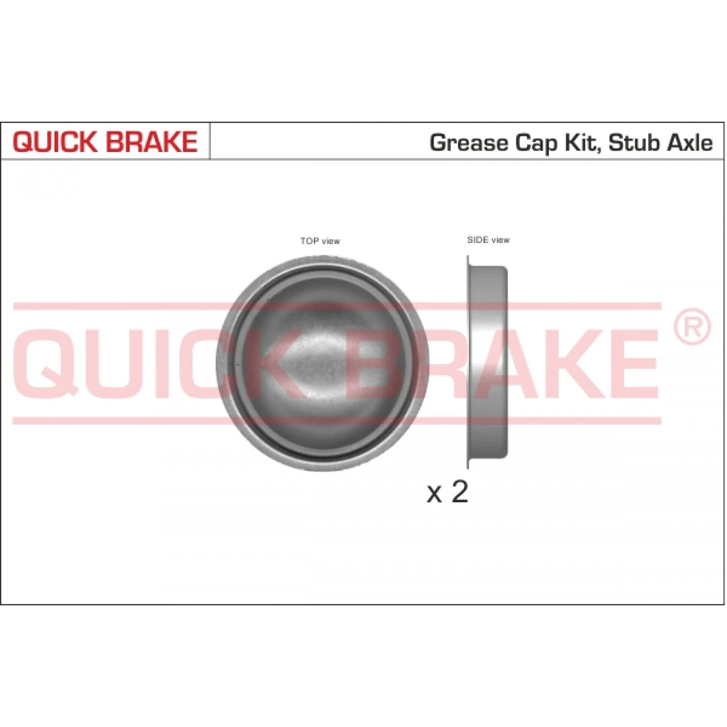 Quick Brake Wheel Bearing Kit 9822K